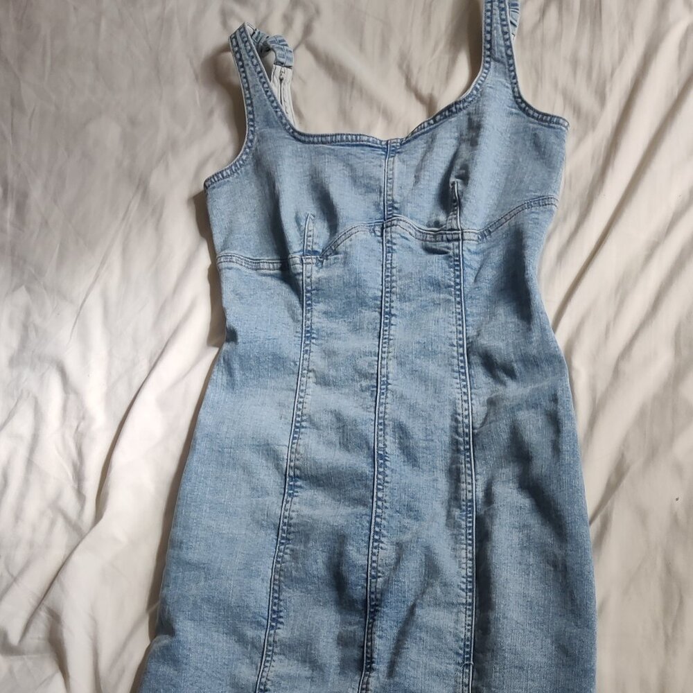 Denim dress